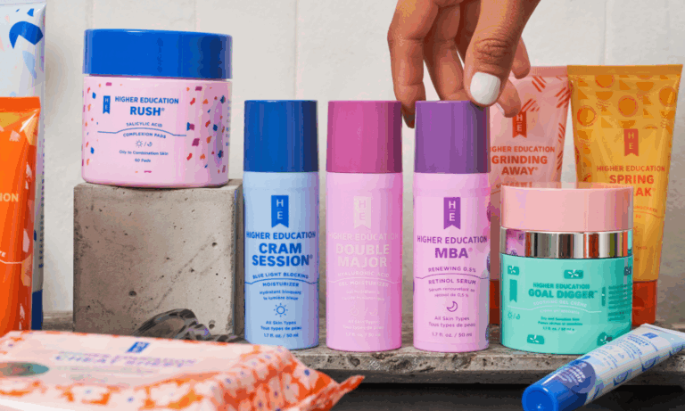 Higher Education Skincare